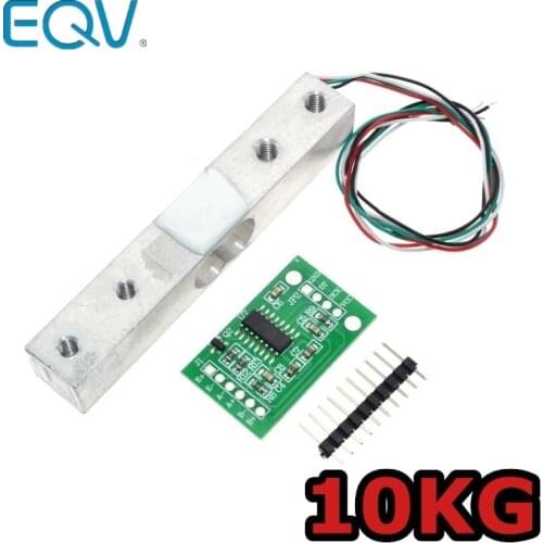 Digital Load Cell Weight Sensor 10KG Portable Electronic Kitchen Scale + HX711 Weighing Sensors Ad Module