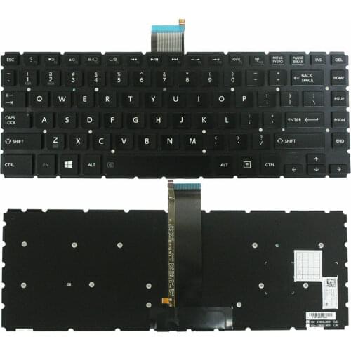 Backlit Keyboard For Toshiba Satellite Radius E45W-C E45W-C4200X 6037B0096202