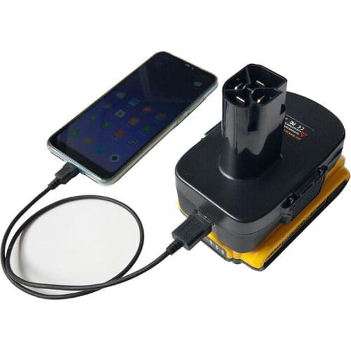 DVISI Dewalt DCB & Milwaukee M18 18V/20V(Max) Li-ion Battery to Craftsman 19.2V Adapter DM18GL FOR craftsman power tool