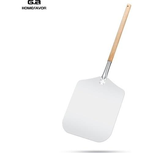 Aluminum Pizza Shovel Peel With Long Handle Pastry Tools Accessories Pizza Paddle Spatula Cake Baking Cutter