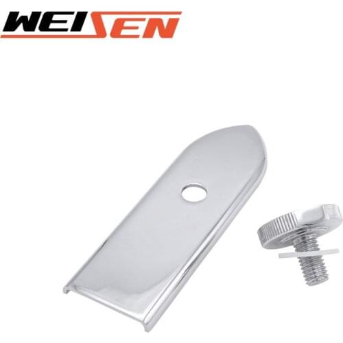 Motorcycle Accessories Chrome Seat Screw Bolt Mount Cover For Indian 2014-2021 Chief Chieftain Springfield And Roadmaster Models