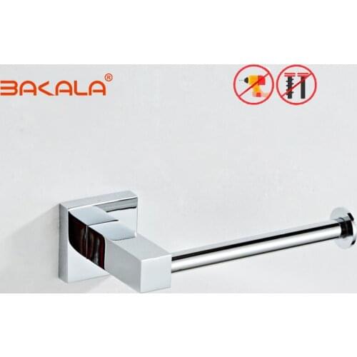 Wall Mount Toilet Paper Holder Stainless Steel Bathroom kitchen roll paper Accessory tissue towel accessories rack holders