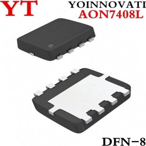 100% new original 10pcs/lot AON7408L AON7408 A0N7408 7408 MOSFET N-CH 30V 10A 8DFN