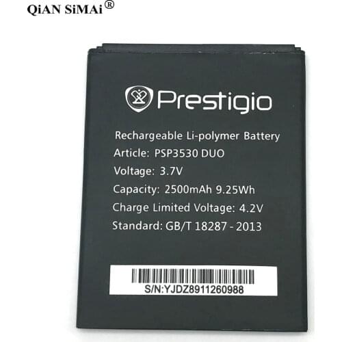 New High Quality 2500mAh battery For Prestigio Muze D3 PSP3530 Duo PSP3531 DUO Muze A7 PSP7530 DUO phone