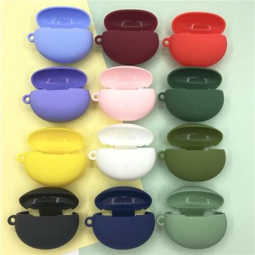 Anti-slip Silicone Cases for Huawei Freebuds 4i Headset Box Case Bluetooth Earphone Protector Silicone Storage Case for Huawei