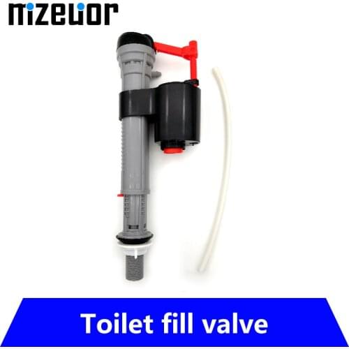 Bathroom Shank Inlet Toilet Tool Float Adjustable Flush Push Button Water Valve Toilet Water Tank Filling inlet valves