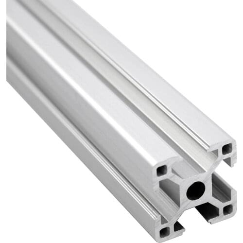 1PC BLACK 3030 European Standard Anodized Aluminum Profile Extrusion 100-800mm Length Linear Rail for CNC 3D Printer