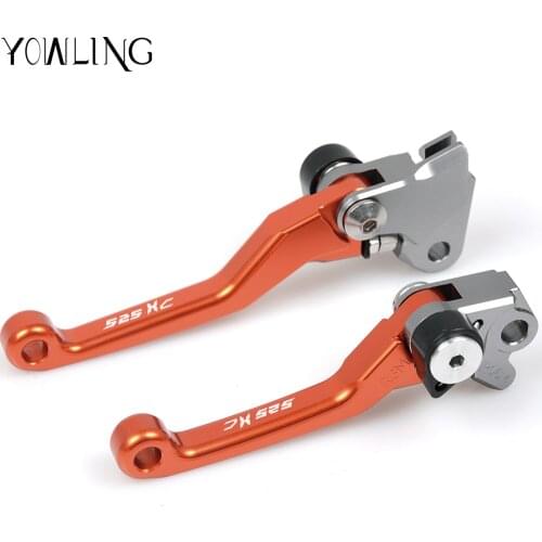 525XC Motocross Dirt bike Pit bike CNC Pivot Foldable Clutch Brake Lever For 525XC 525 XC 2005 2006 2007