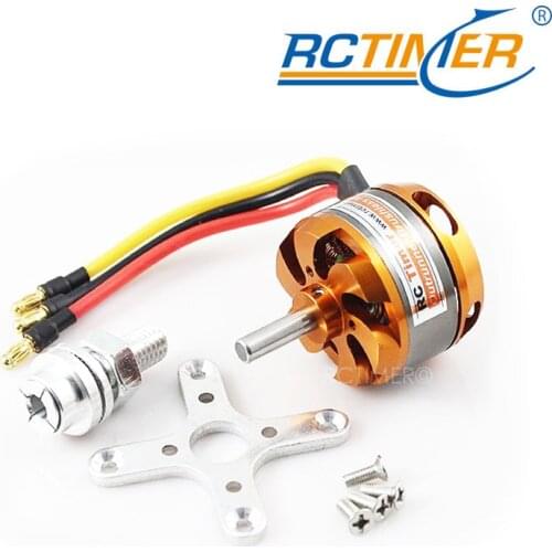 Rctimer BC3530 1100KV 1400KV 1700KV Outrunner Brushless Motor (Shaft 5.0mm)