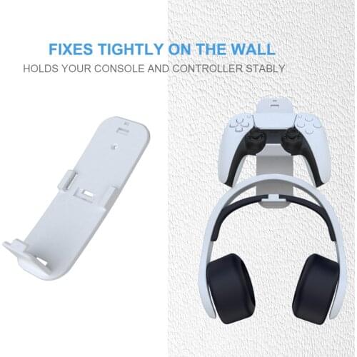 Hot Sale Headphone Storage Bracket Game Console Holder Earphone storage bracket for PS5 desktop PC game controllers Dropshipping