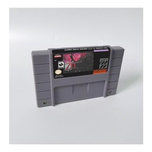 The Legend of Zeldaed Ancient Stone Tablets - RPG Game Card US Version English Language Battery Save