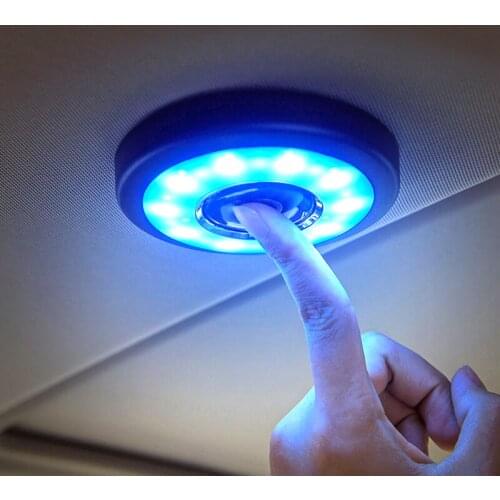 Reading lamp in the back of the car, induction LED indoor and indoor atmosphere roof general refit ceiling lighting