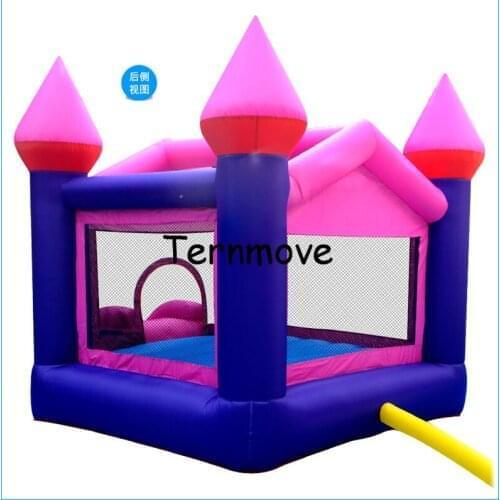 Inflatable bouncer with Slide with Blower Indoor Outdoor Moonwalk Inflatable Bouncy castle Made of Nylon Jump 'n Slide Bouncer