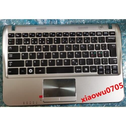 New laptop keyboard with touchpad palmrest for SAMSUNG NF210 NF310 NW NE