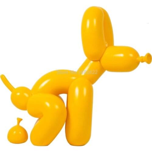 New American Art Products, Shiny Dog Balloons, Resin Sculptures, Balloons, Dog Statues, Valentines Day Gift