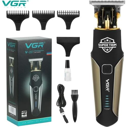 Professional Barber Hair Clipper T-outliner Hair Trimmer Men 0mm Gapped Electric Beard Hair Cutting Machine Head Hair Clipper