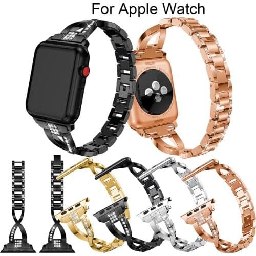 For Apple Watch 40mm 44mm 38mm 42mm smart watch fashion casual style straps for Apple Watch series 4 3 2 1 Watch bracelets bands