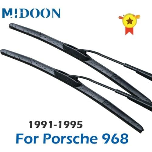 MIDOON Wiper Blades for Porsche 968 it Hook Arms 1991 1992 1993 1994 1995