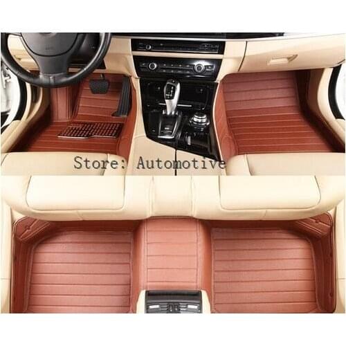 Custom special floor mats for Benz GL500 7seats 2015 non-slip carpets for GL500 7seats 2014-2013