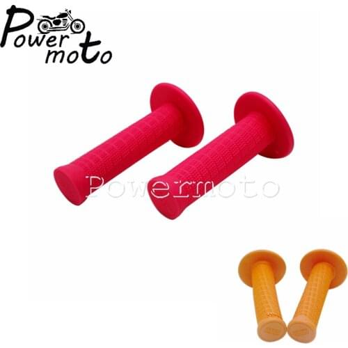 Universal Soft Motocross 7/8" HandleBar Grips 22mm/24mm Enduro Handle Grip Rubber For CRF YZF WRF KXF KLX RMZ Pit Dirt Bike