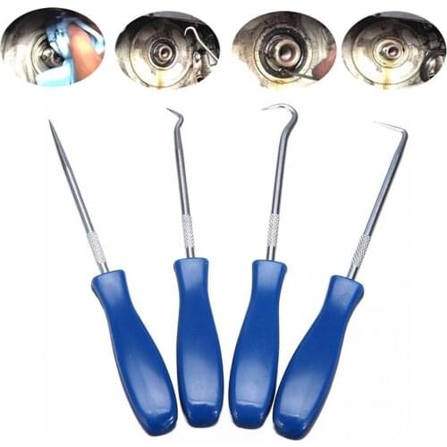 O-Ring Oil Seal Gasket Puller Remover Car Remover Tool Set Car Remover Tool Set Oil Seal Screwdrivers for Auto Hand tools 4pcs