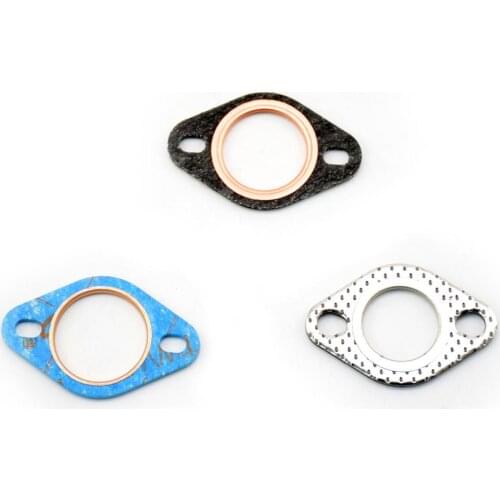 High quality Motorcycle exhaust gasket for honda DIO yamaha JOG exhaust pipe interface flat pad (specification selected) scooter