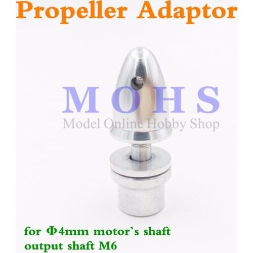 1pcs/2pcs/4pcs high quality D4mm motor shaft M4 output shaft replacement propeller adaptor rc airplane aircraft prop adaptor