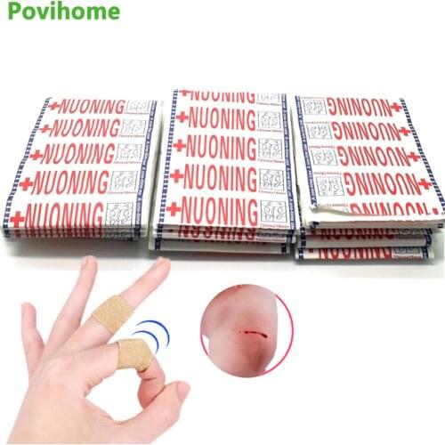 20pcs/100pcs Band Aid Wound Dressing Sterile Hemostasis Stickers First Aid Bandage Emergency Kit Adhesive Medical Plaster
