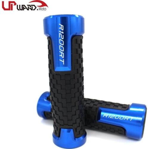 For BMW R1200RT R 1200RT Motorcycles Aluminum Rubber Handlebar Handle Bar CNC Motorbike Grips