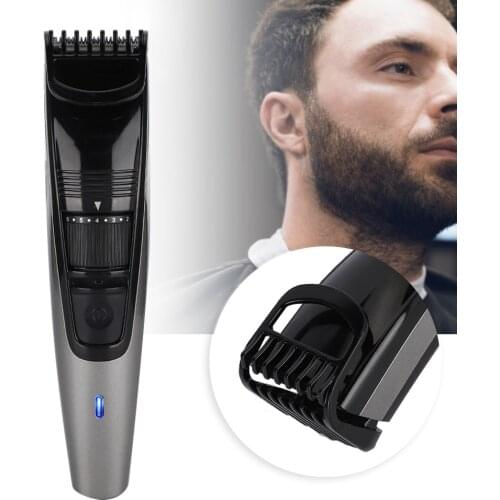 Self-Service Electric USB Portable Hair Clipper Trimmer Hair Shaver Machine(Black )
