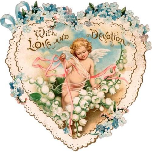 Free shipping home wall art decoration pictures classical cute love angels baby oil paintings canvas prints printed on canvas