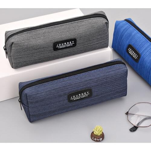 Oxford Large Pencil Case Big Capacity Pencil Pouch for Teen Boys Girls School Students