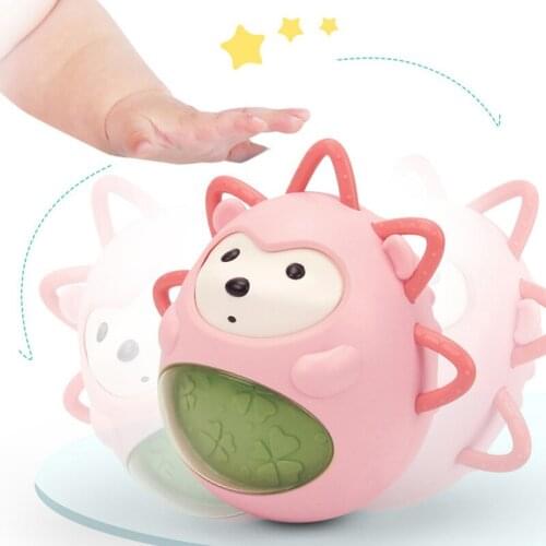 Baby Toys 0 12 months Newborns Bathing Soft Toy For Baby Boy 1 Year Girl Infant Rattles Teether Montessori Musical Tumbler Teeth