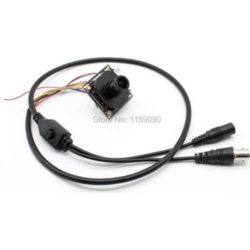 HD 1080P 2mp AHD TVI CVI 3 in 1 CCTV Camera Module CMOS PCB board, UTC 2.8mm lens