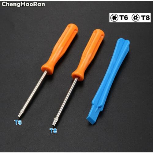 ChengHaoRan Opening Disassemble Repair Parts Tools Kit T8 T6 Screwdriver for Xboxone /S Slim /Elite PS3 PS4 Gamepad Controller