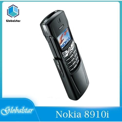 Nokia 8910i Refurbished mobile phones Original Titanium GSM DualBand Unlocked Repaitned Housing English Russian Keyboard Fast