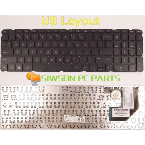 New Keyboard US Version For HP Pavilion TouchSmart Sleekbook 703915-001 2B-06401Q110 MP-12G63US-920 AEU36U00010 Without Frame