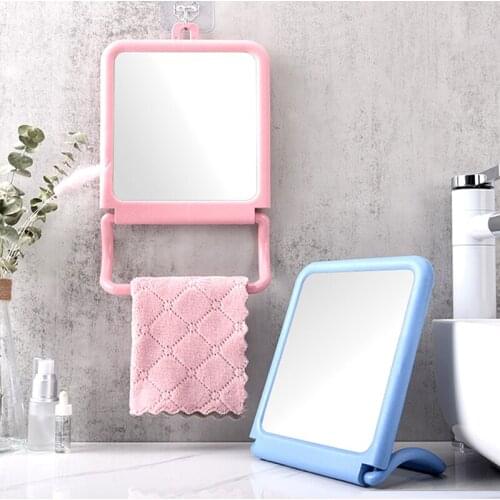 European-Style Bathroom Mirror Bath Mirror Wall-Mounted Mirror Makeup Mirror Accommodation Bedroom Decoration Mirror