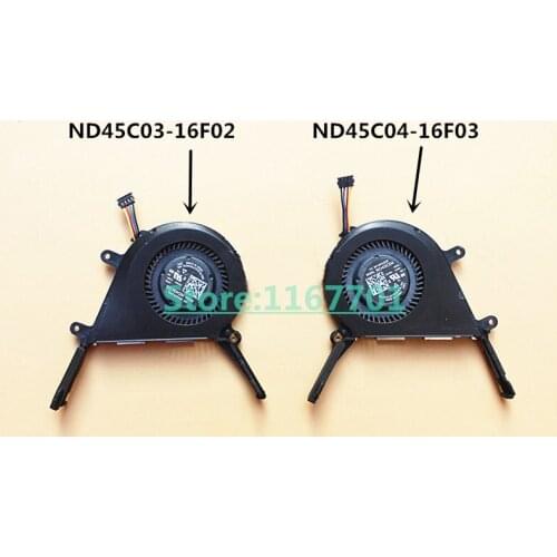 New Original Laptop/Notebook CPU/GPU cooling Fan for Microsoft new Surface Book 2 ND45C03-16F02 ND45C04-16F03