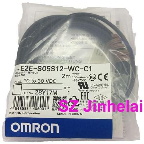OMRON E2E-S05S12-WC-C1 Authentic original Proximity switch, Proximity sensor 2M