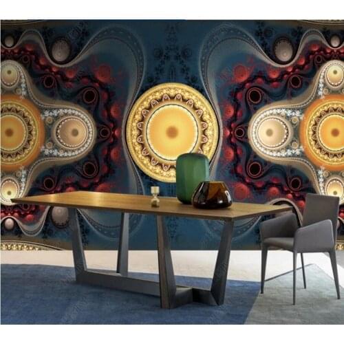 Papel de parede Modern minimalist abstract psychedelic starry sky Background Wall 3D wallpaper mural,living room home decor