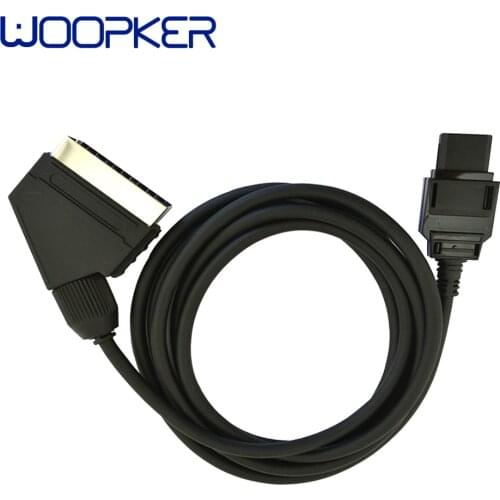 Scart Video AV RGB Cable Cord Lead for Nintendo N64 SNES 1.8m / 3m 21 Pin Cord Wire