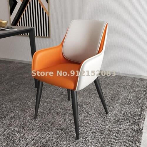 Nordic dining chair home stool modern minimalist light luxury chair backrest net red makeup chair hotel negotiation dining table