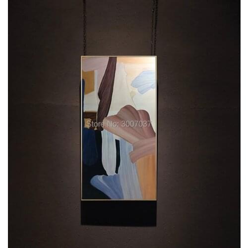 Modern hand painted Abstract Oil Painting on Canvas for Living Room Decor Handmade Canvas Painting Decoration Wall Art Picture