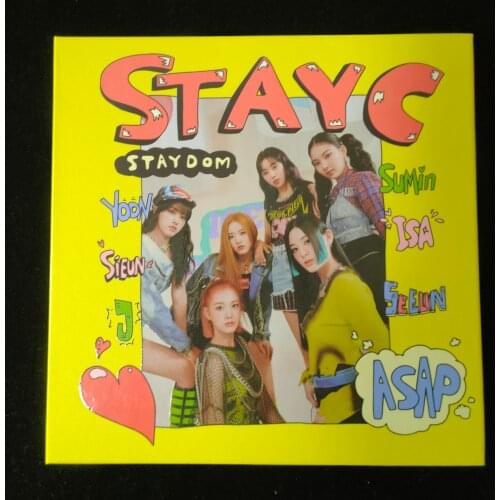 STAYC Autographed 2nd ALBUM STAYDOM Official CD+Photobook K-POP 062021