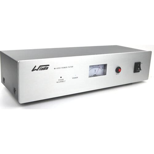 WAudio W-6000 Audio Noise AC Power Filter Power Conditioner Power Purifier Surge Protection with EU Outlets Power Strip