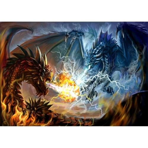 War of Gods and Demons Diamond Painting Adults Arts and Crafts Game Jewel Cross Stitch Embroidery Diamond Accessories