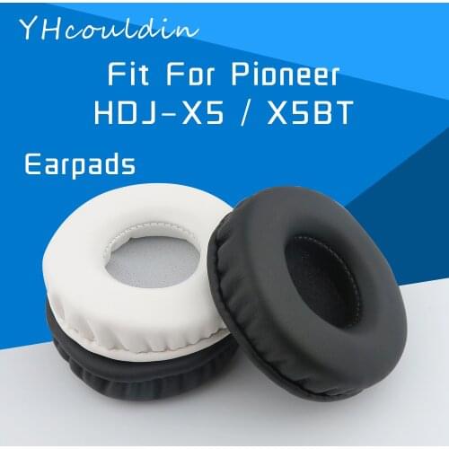 YHcouldin Earpads For Pioneer X5 X5BT HDJ-X5 HDJ-X5BT Headphone Accessaries Replacement Leather