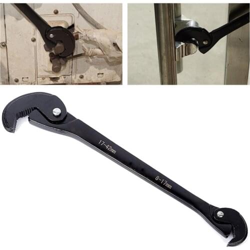 1pcs 8-42mm Universal Wrench Adjustable Wrench Set Adjustable Wrench Tool Portable Adjustable Quick Snap and Grip Wrench