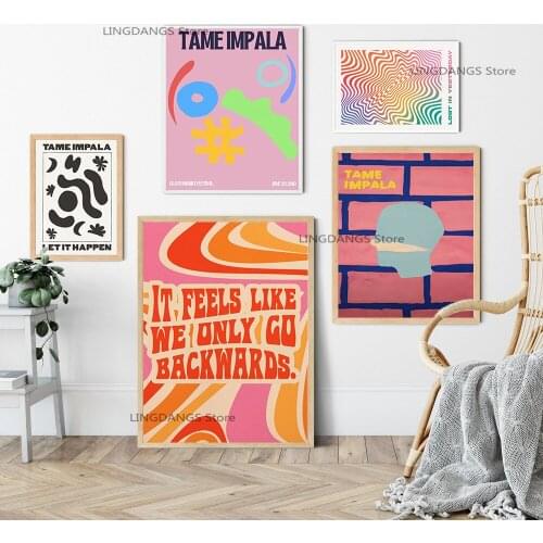5d Diy Diamond Painting Tame Impala Abstract Color Music Song Lyrics Diamond Mosaic Embroidery Cross Stitch Kits Home Decor Gift